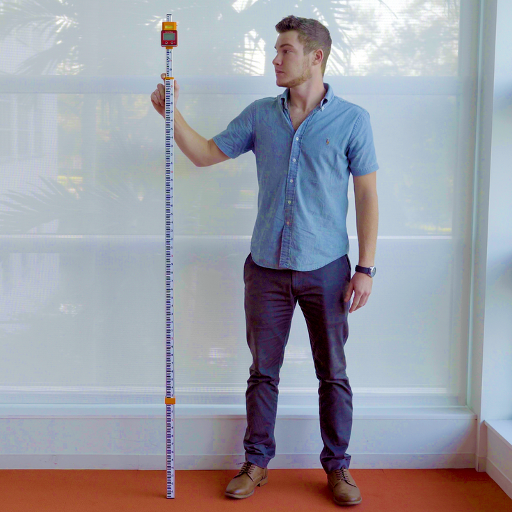 The Vert Rod, Calibrated 15 foot Invert measurment rod – Accurate Inverts
